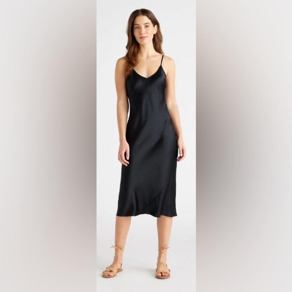 Quince Washable Silk Slip Dress